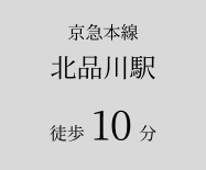 北品川駅の説明画像